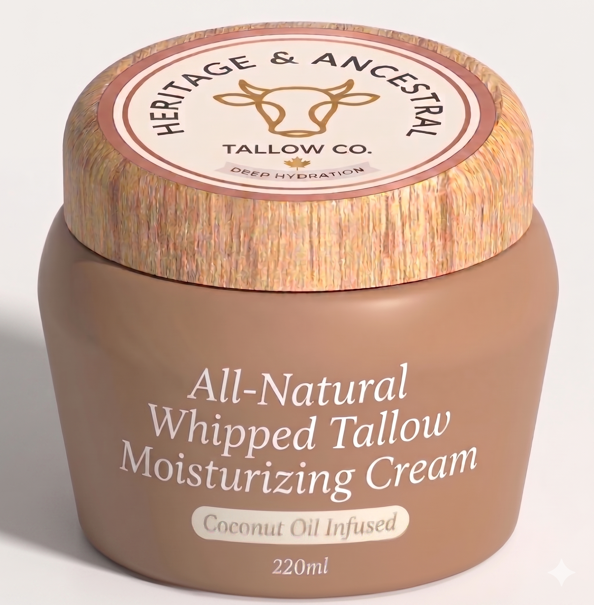 Heritage & Ancestral | All-Natural Whipped Tallow Cream (Coconut)