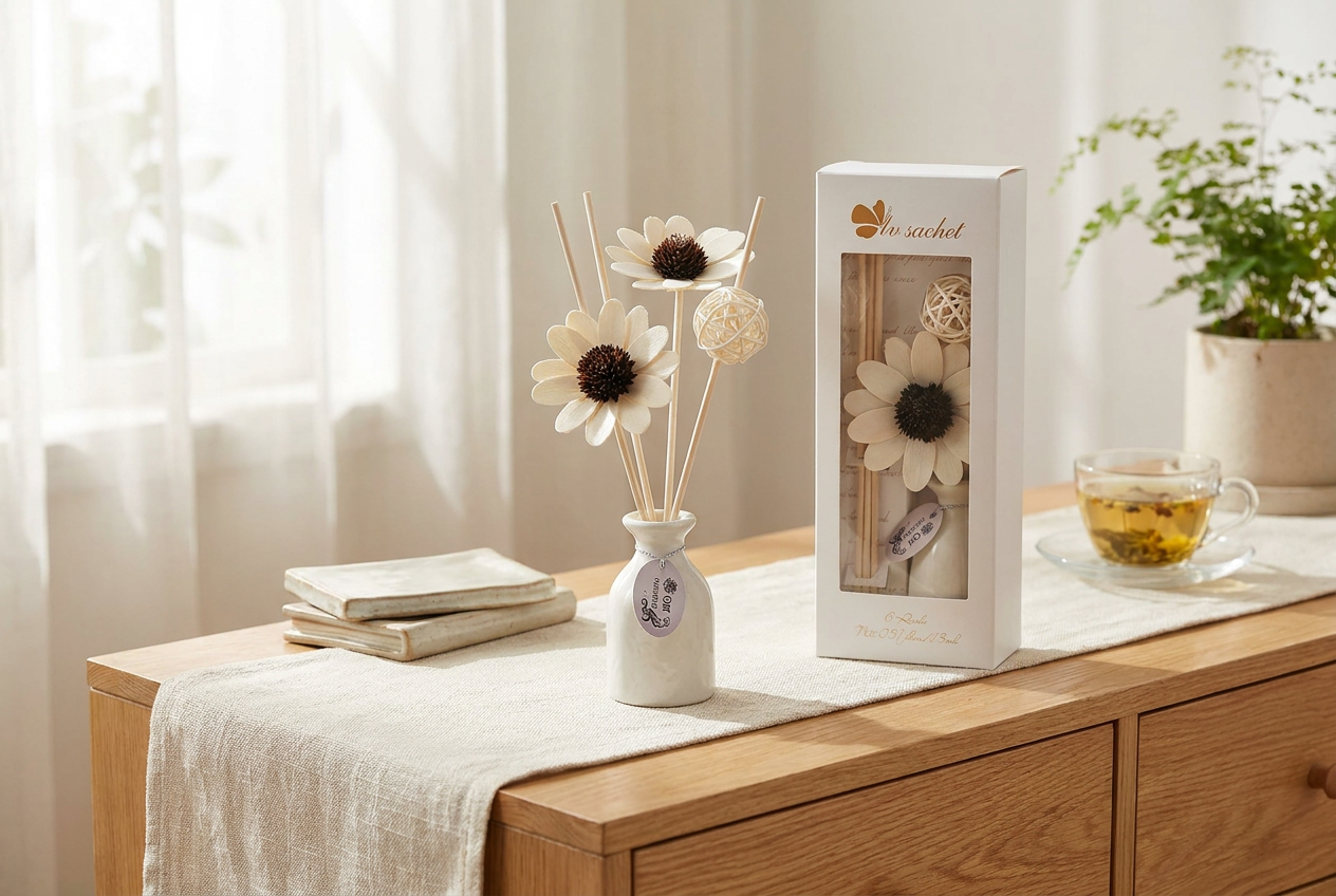 Reed Diffuser Gift Set/Ensemble-cadeau de diffuseur à tiges